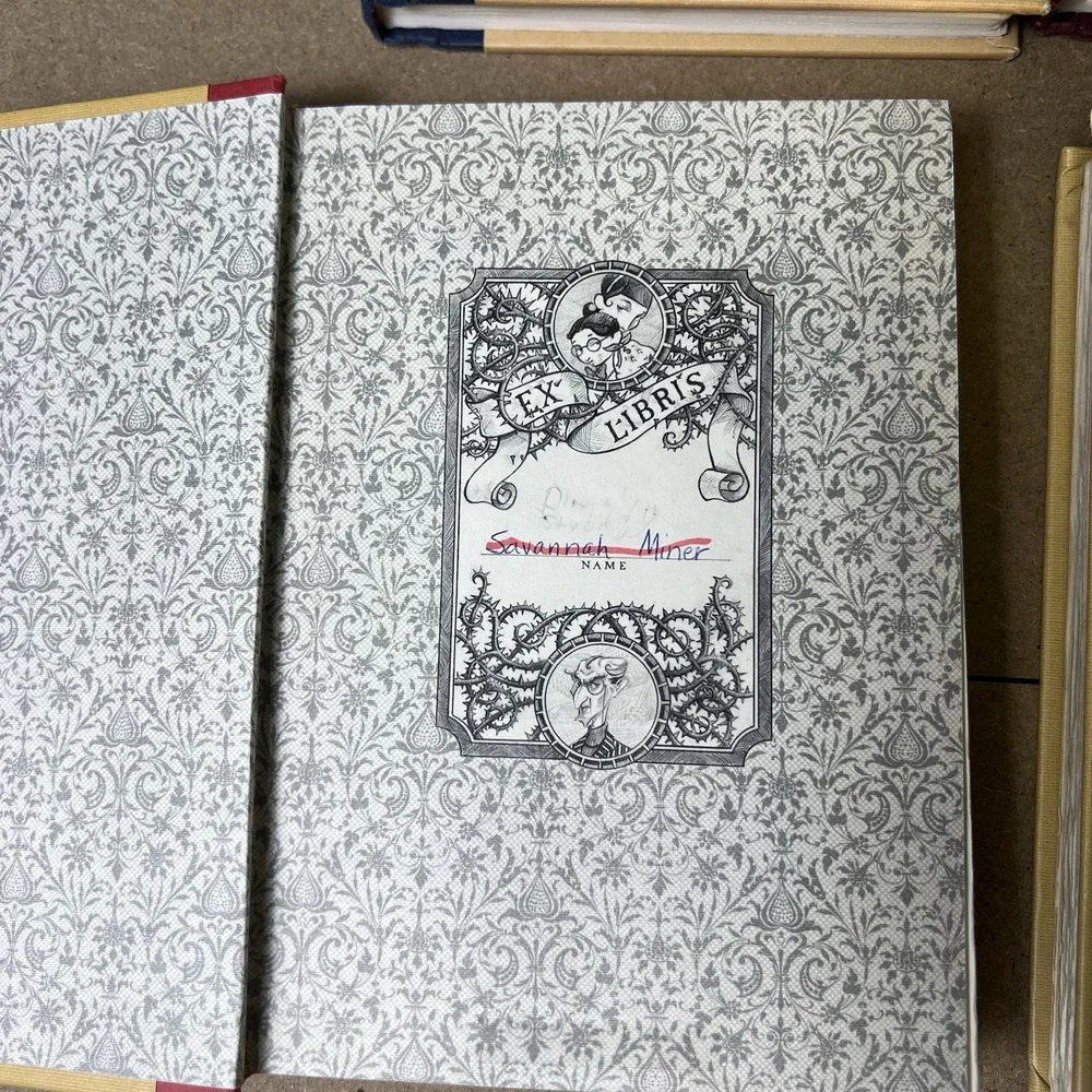 Lemony Snicket Series of Unfortunate Events Complete 13 Book Set 1st Ed HC